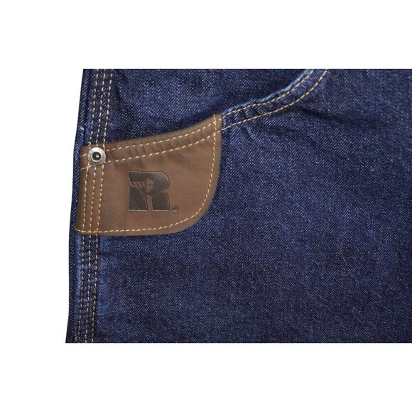 Wrangler RIGGS Workwear Jeans 30x32 Dark Blue Denim Heavy Duty - Picture 6 of 16